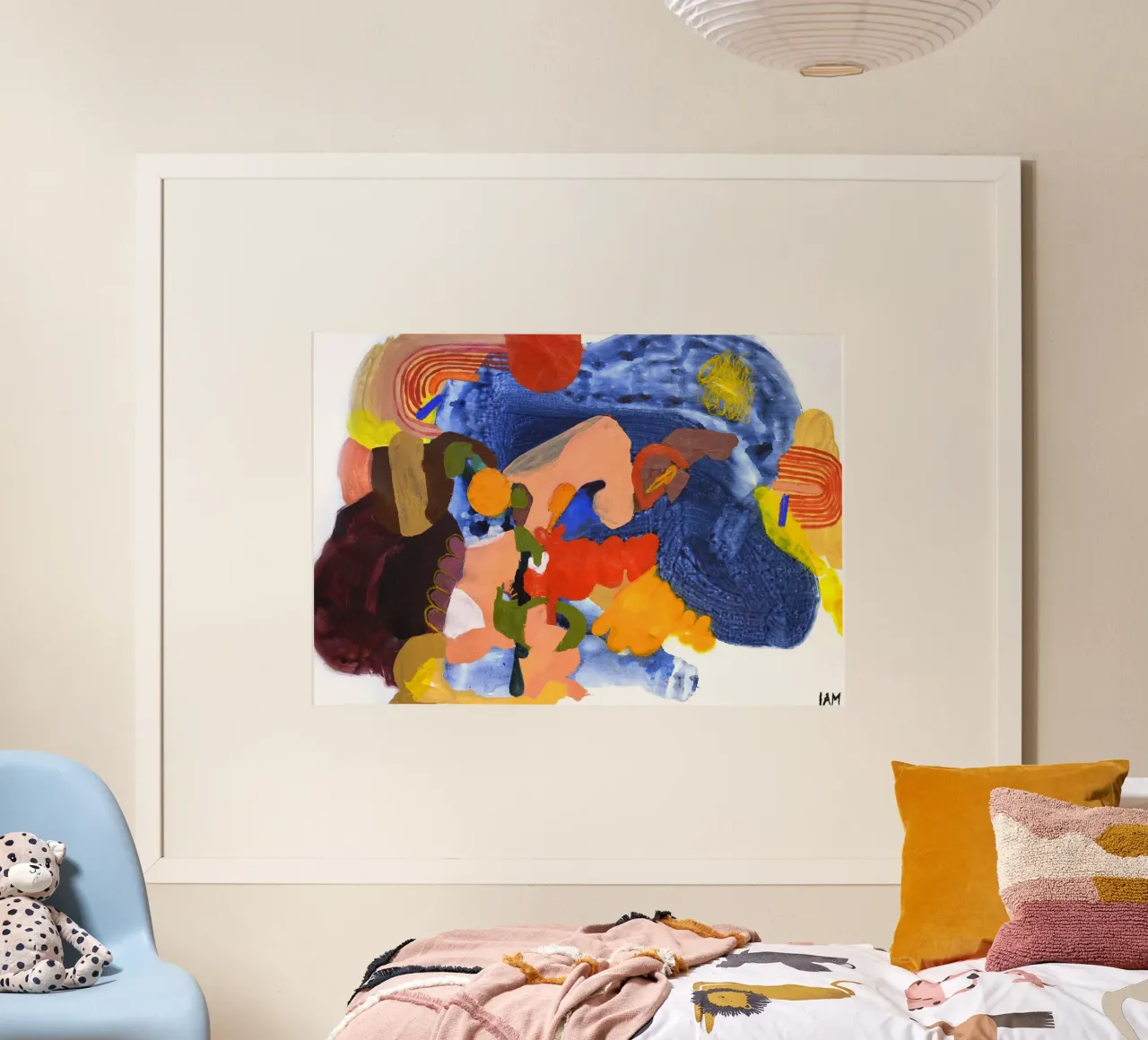 blue storm poster da Silvaya