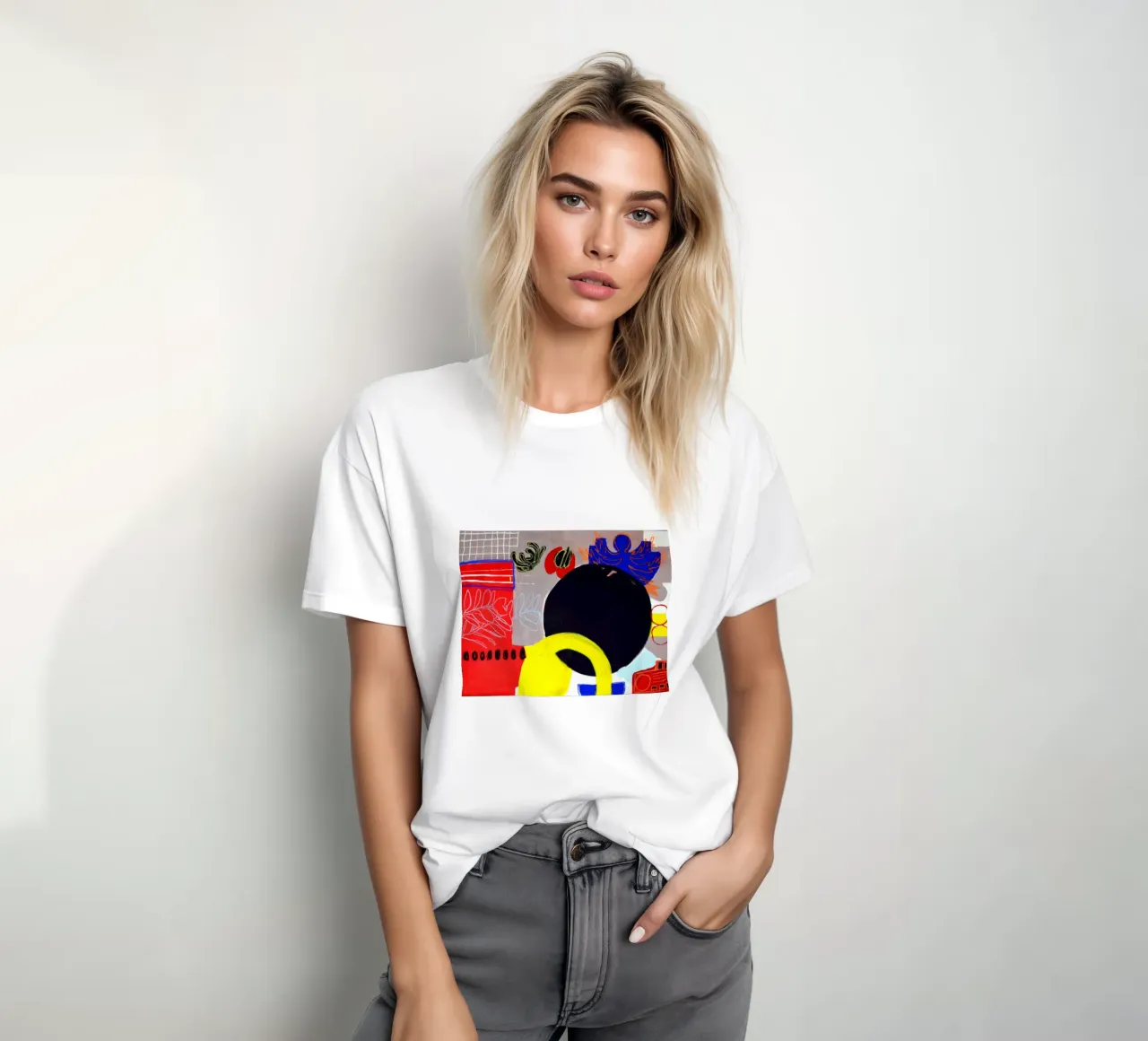 The shape of stillness t-shirt da Silvaya