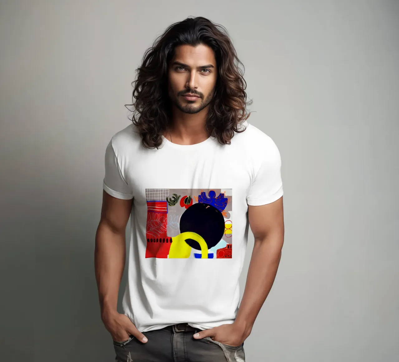 The shape of stillness t-shirt da Silvaya