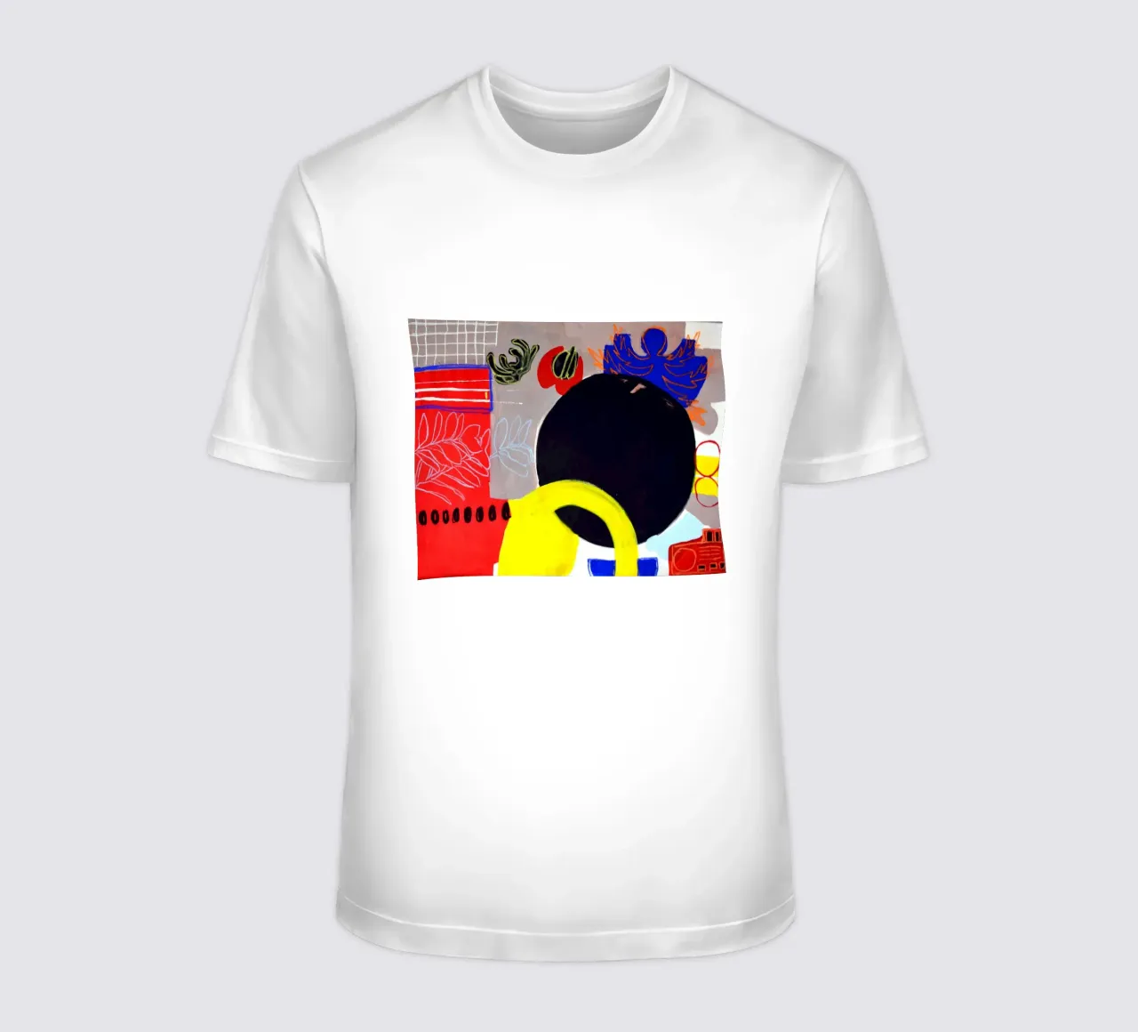 The shape of stillness t-shirt da Silvaya