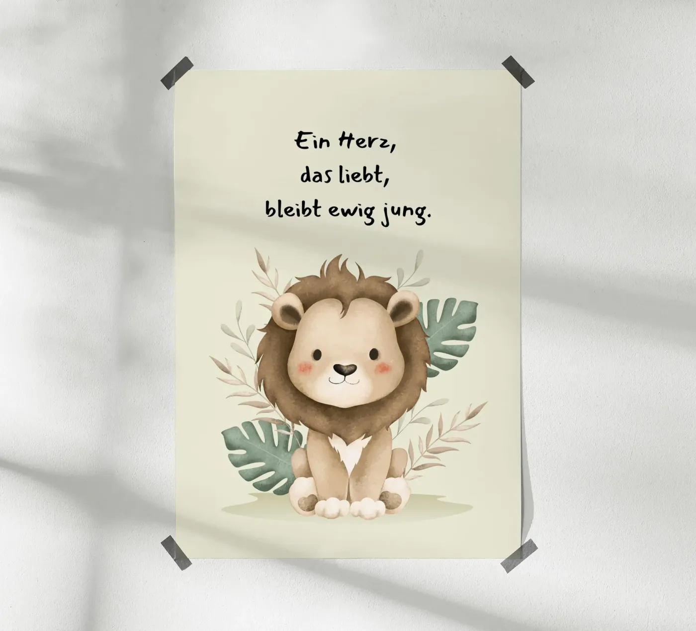Herz Poster von isabels_wunderwelt_digital_art
