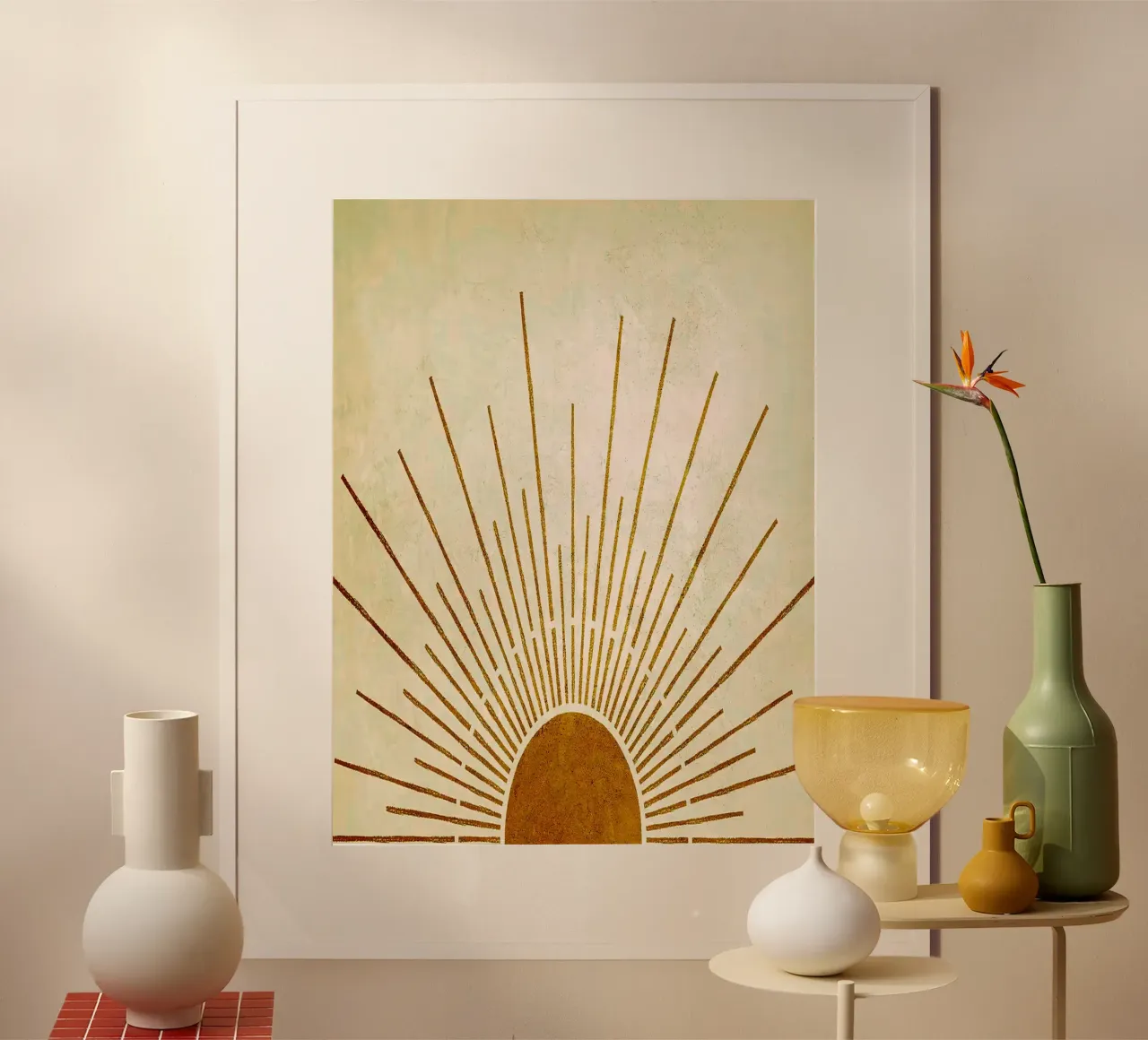 Boho Giallo Sole n. 5 poster da William Taylor
