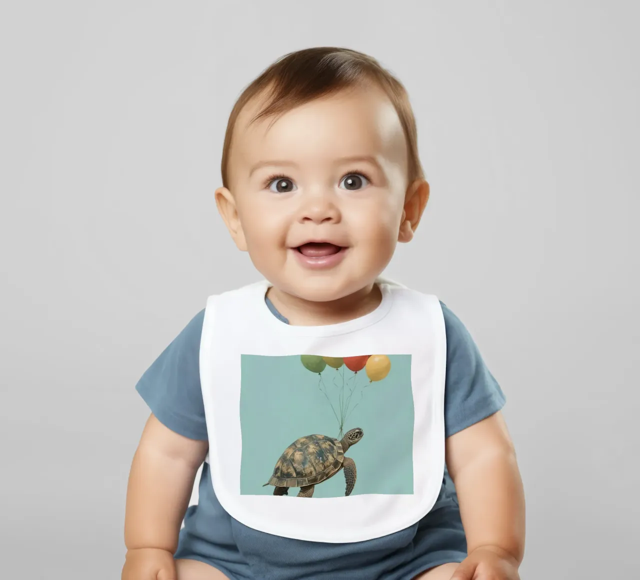 Flying Turtle bavaglino da DesignDoodle