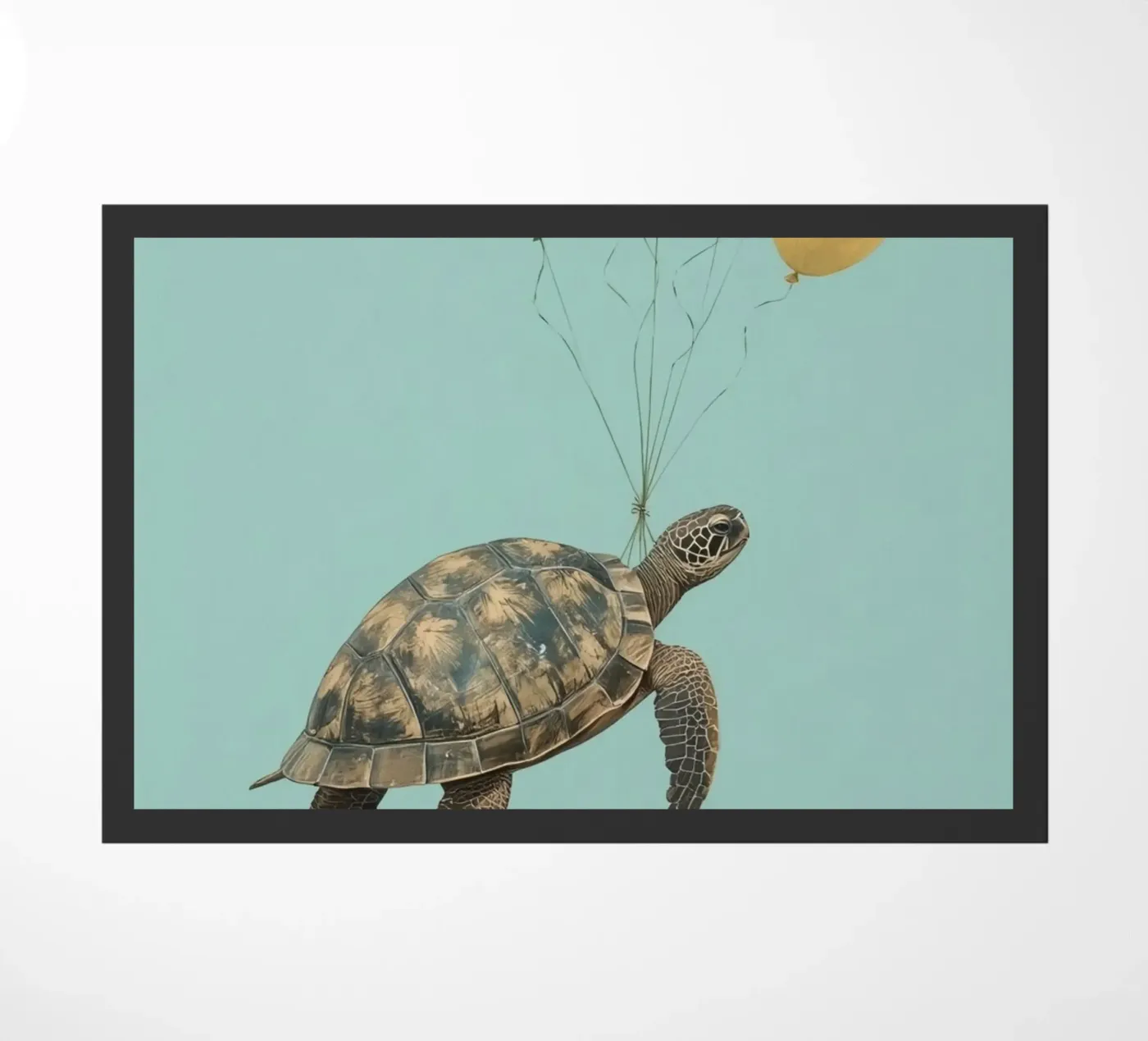 Flying Turtle doormat by DesignDoodle