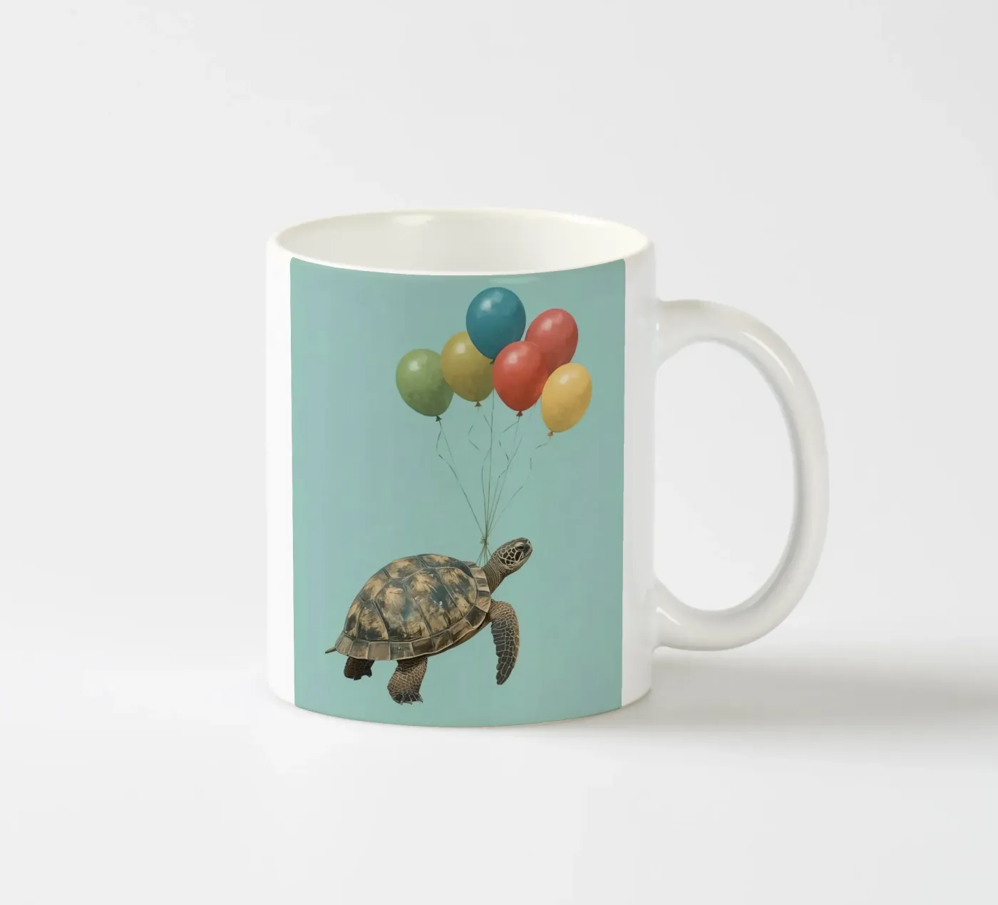 Tartaruga volante tazza in ceramica da DesignDoodle