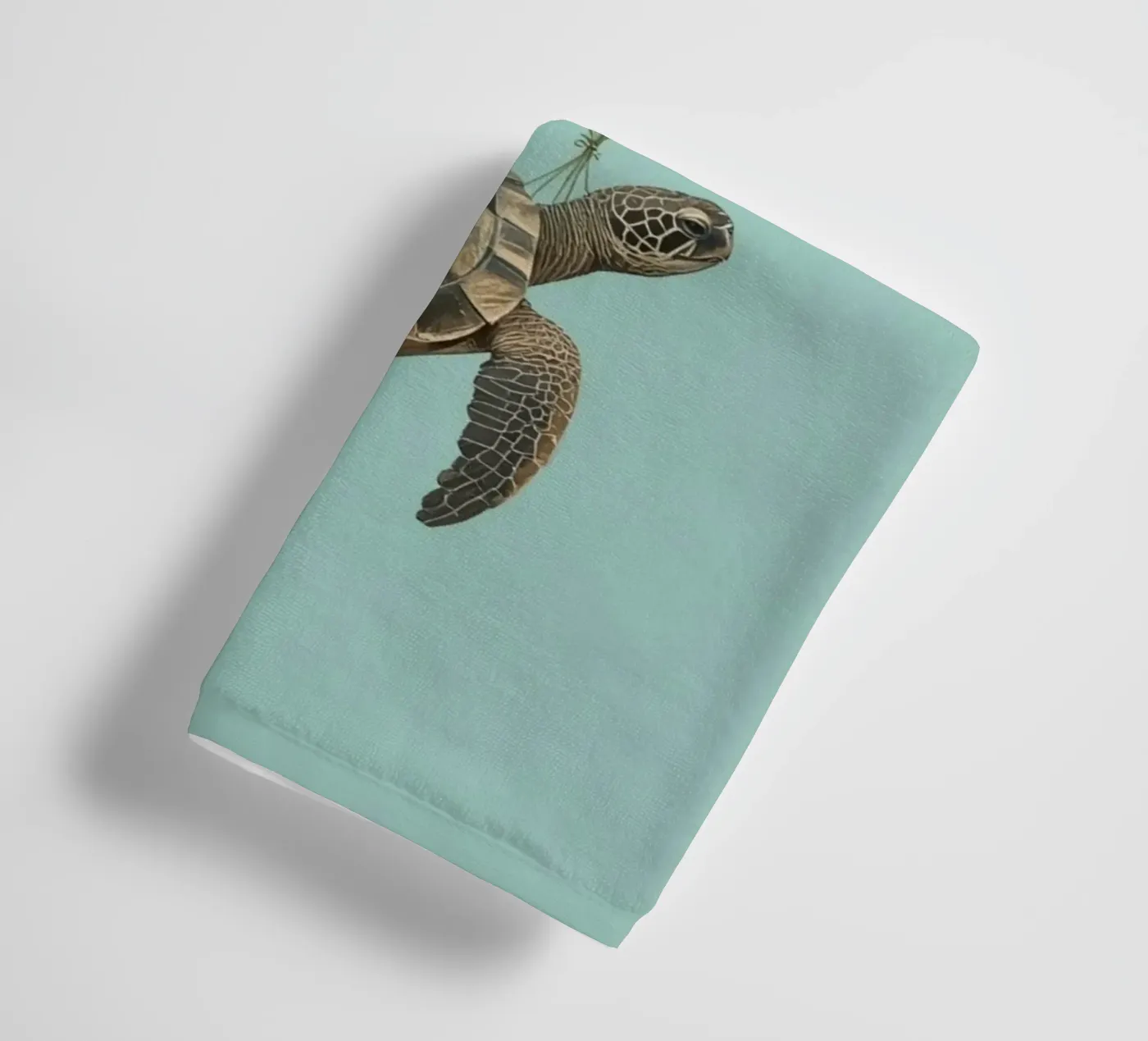 Flying Turtle towel by DesignDoodle