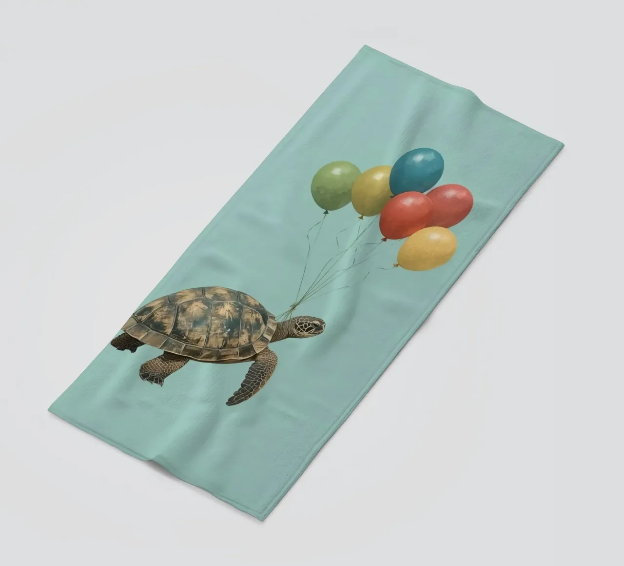 Tartaruga volante telo mare da DesignDoodle