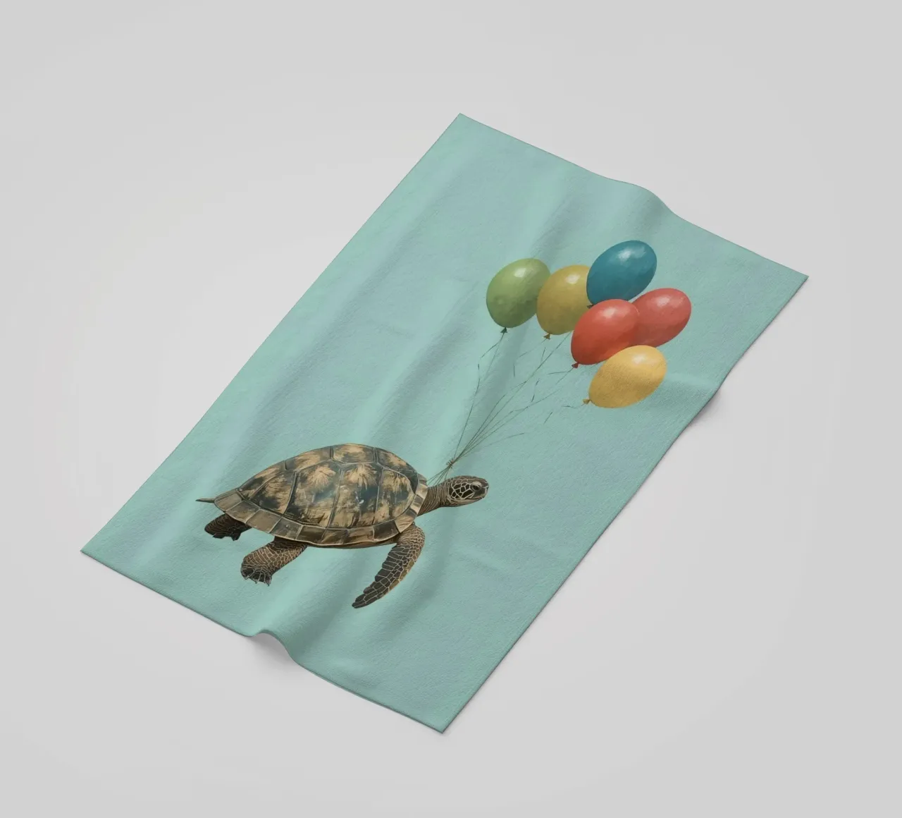 Flying Turtle telo mare da DesignDoodle