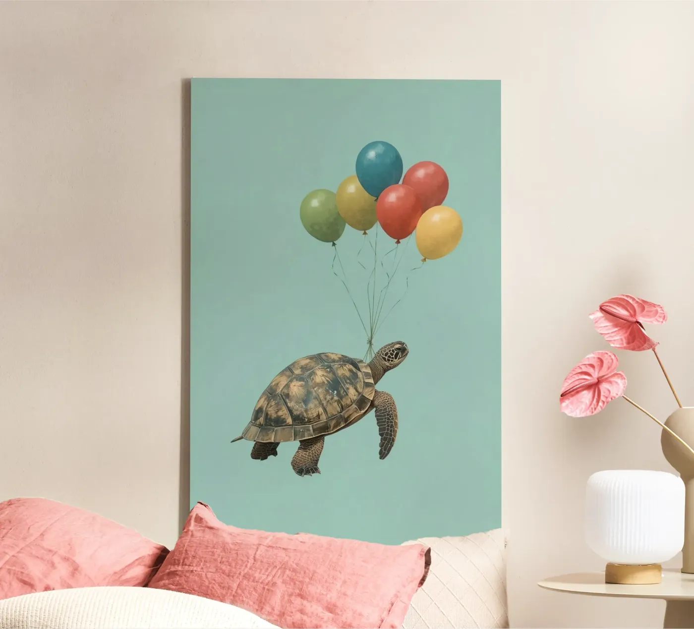 Flying Turtle tela da DesignDoodle