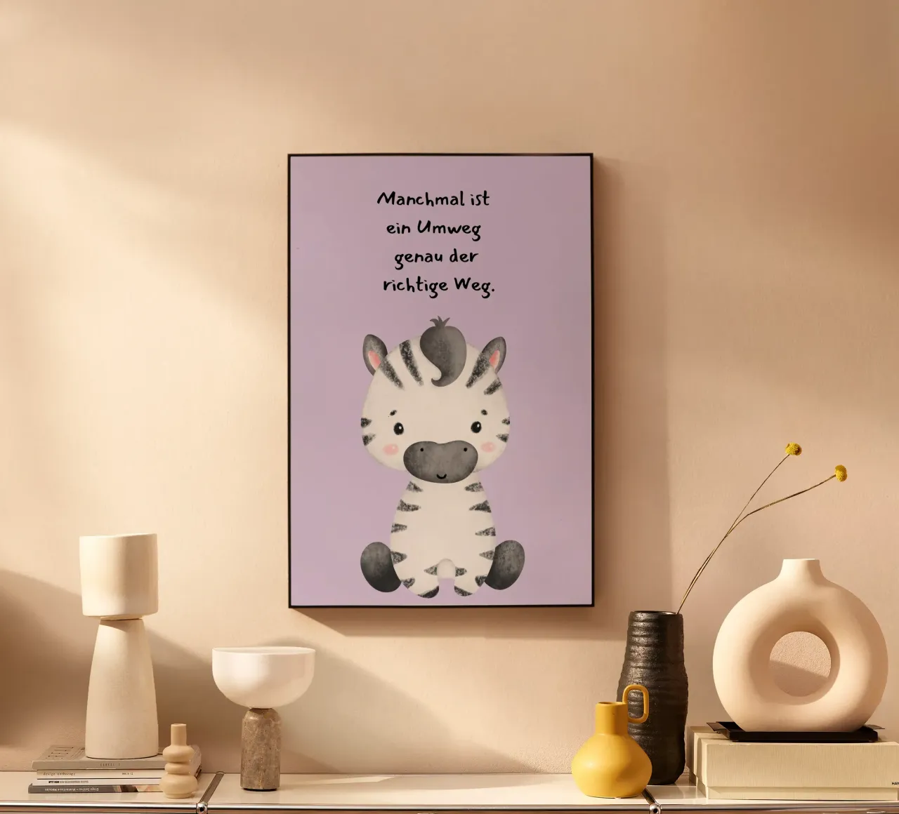 Zebralie plexiglass da AESTHETIC VIBES by Isabel