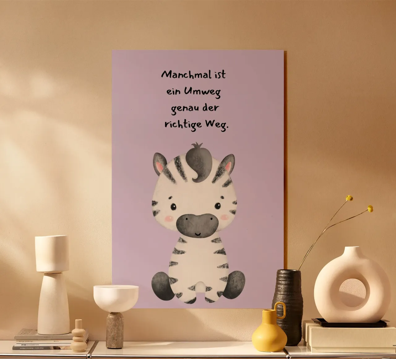 Zebralie plexiglass da AESTHETIC VIBES by Isabel