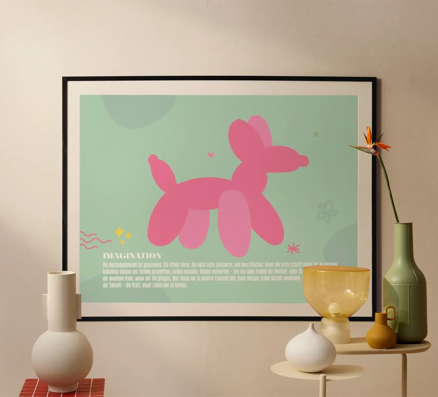 Imagination poster de Fraysein Design