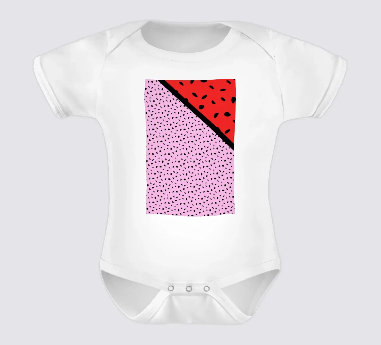 Spotted Pips body neonato maniche corte da Maria Kritzas