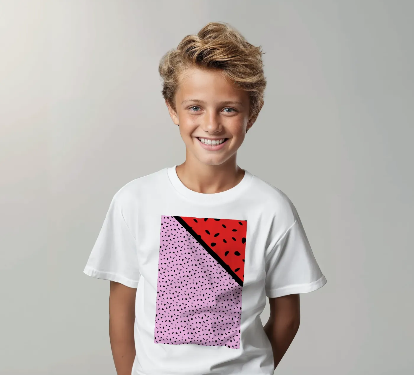 Spotted Pips t-shirt bambini da Maria Kritzas