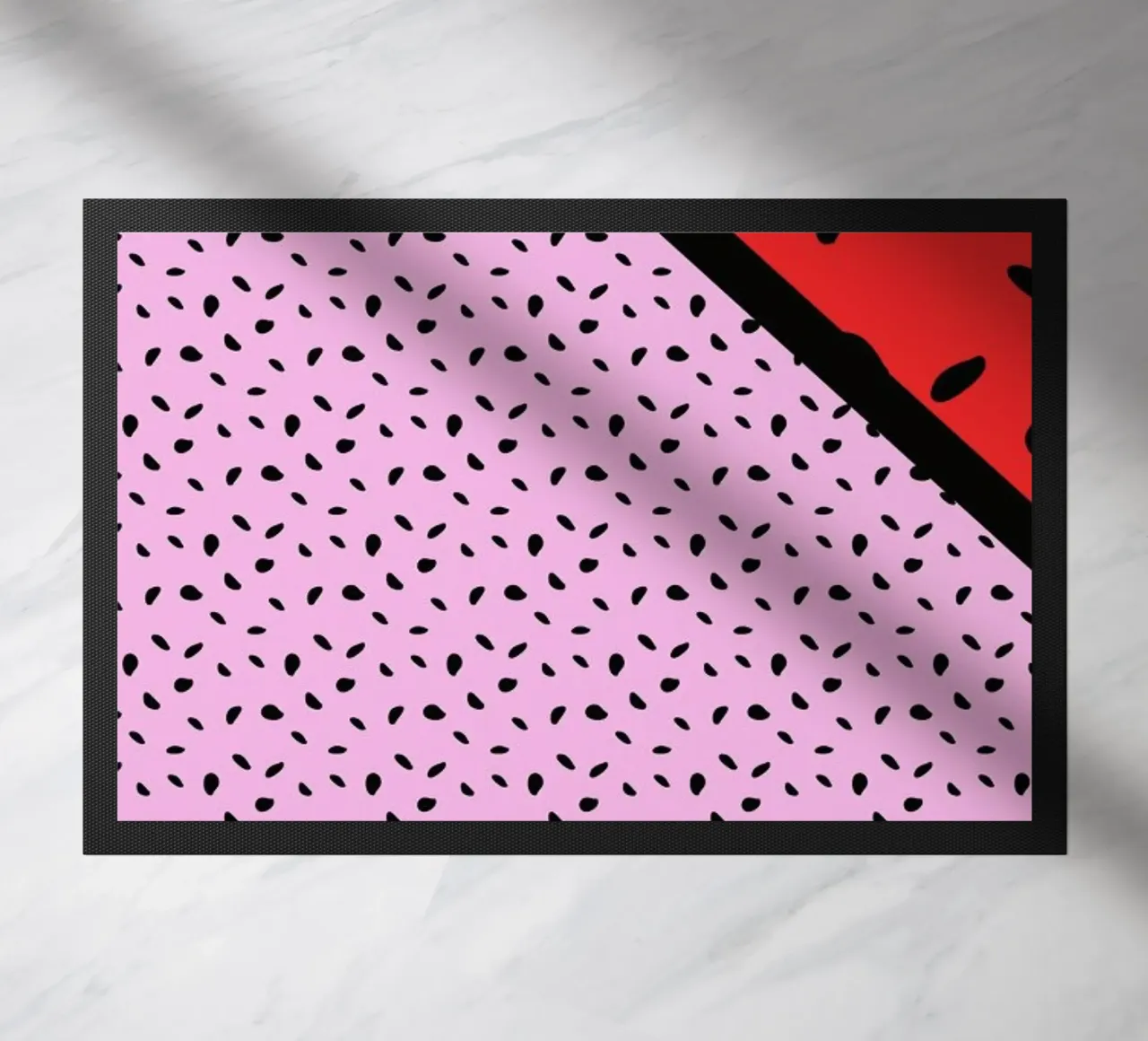 Spotted Pips doormat by Maria Kritzas