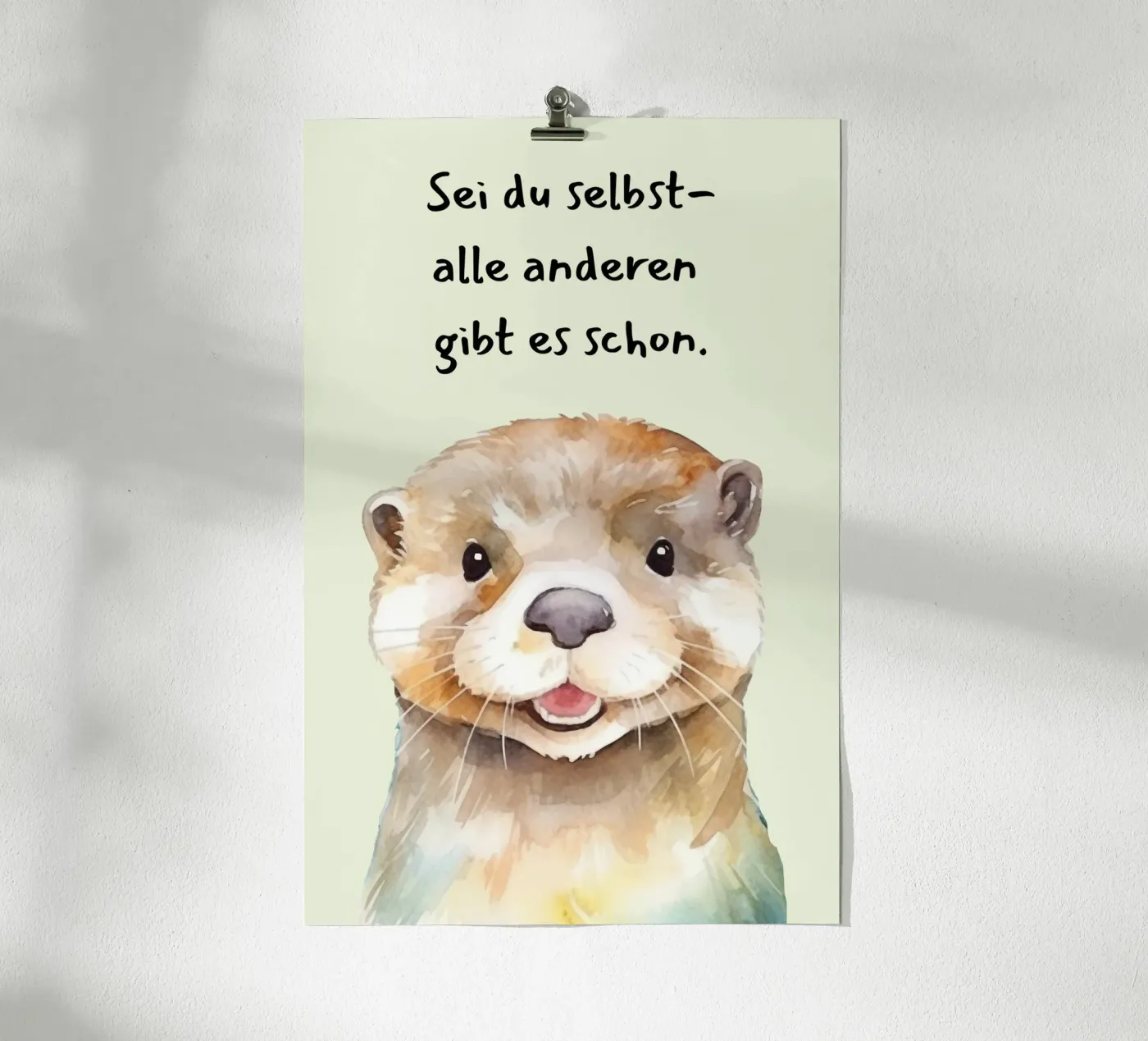 Otti poster by isabels_wunderwelt_digital_art