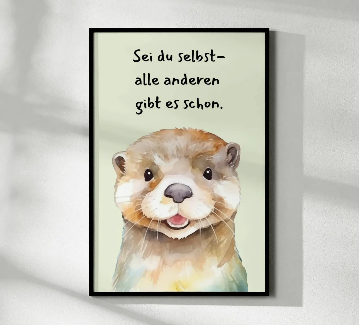 Otti poster by isabels_wunderwelt_digital_art