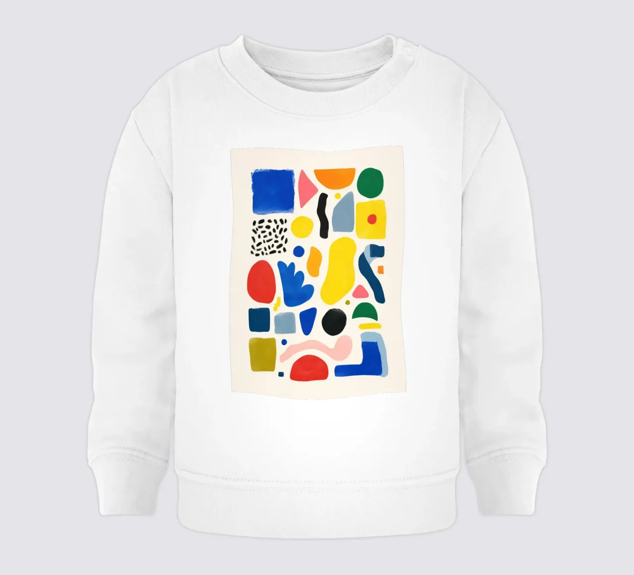 Happy Shapes felpa neonato da Kiara