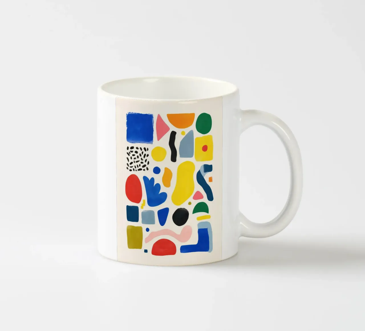 Happy Shapes tazza in ceramica da Kiara
