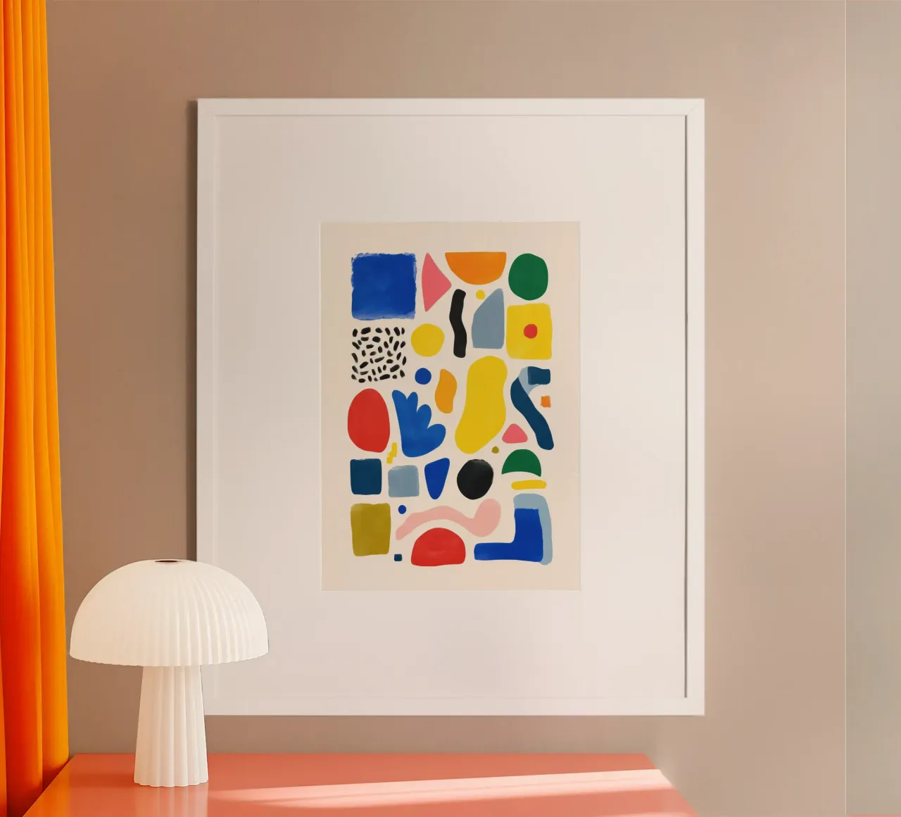 Happy Shapes poster da Kiara