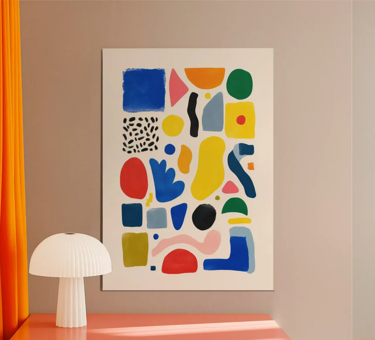 Happy Shapes poster da Kiara