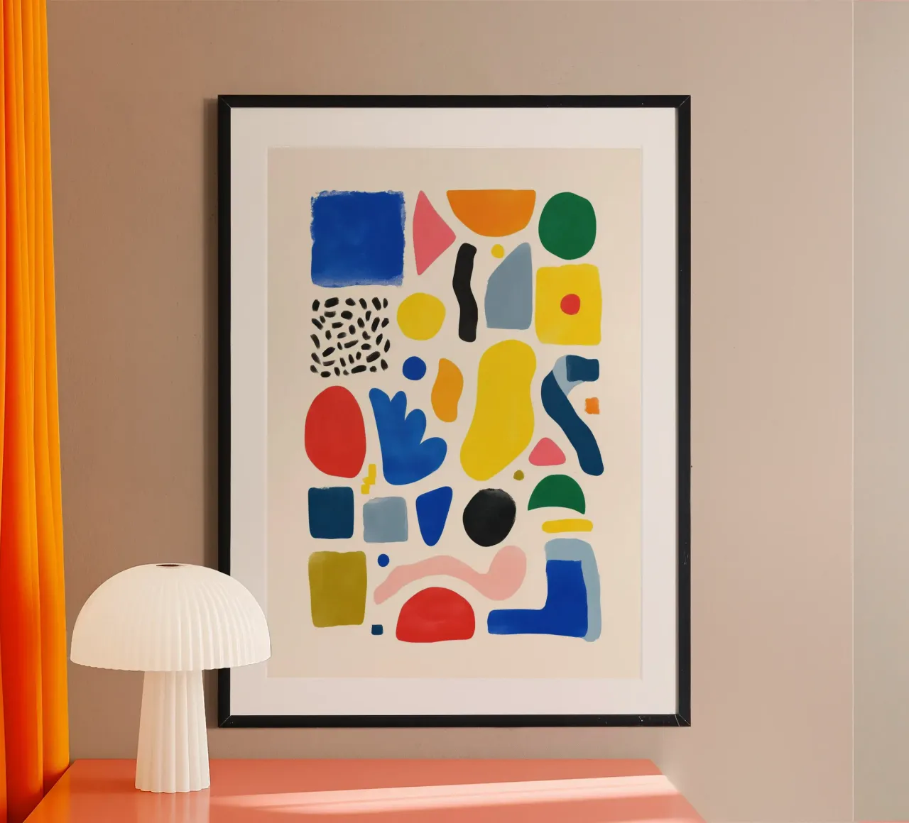 Happy Shapes poster da Kiara