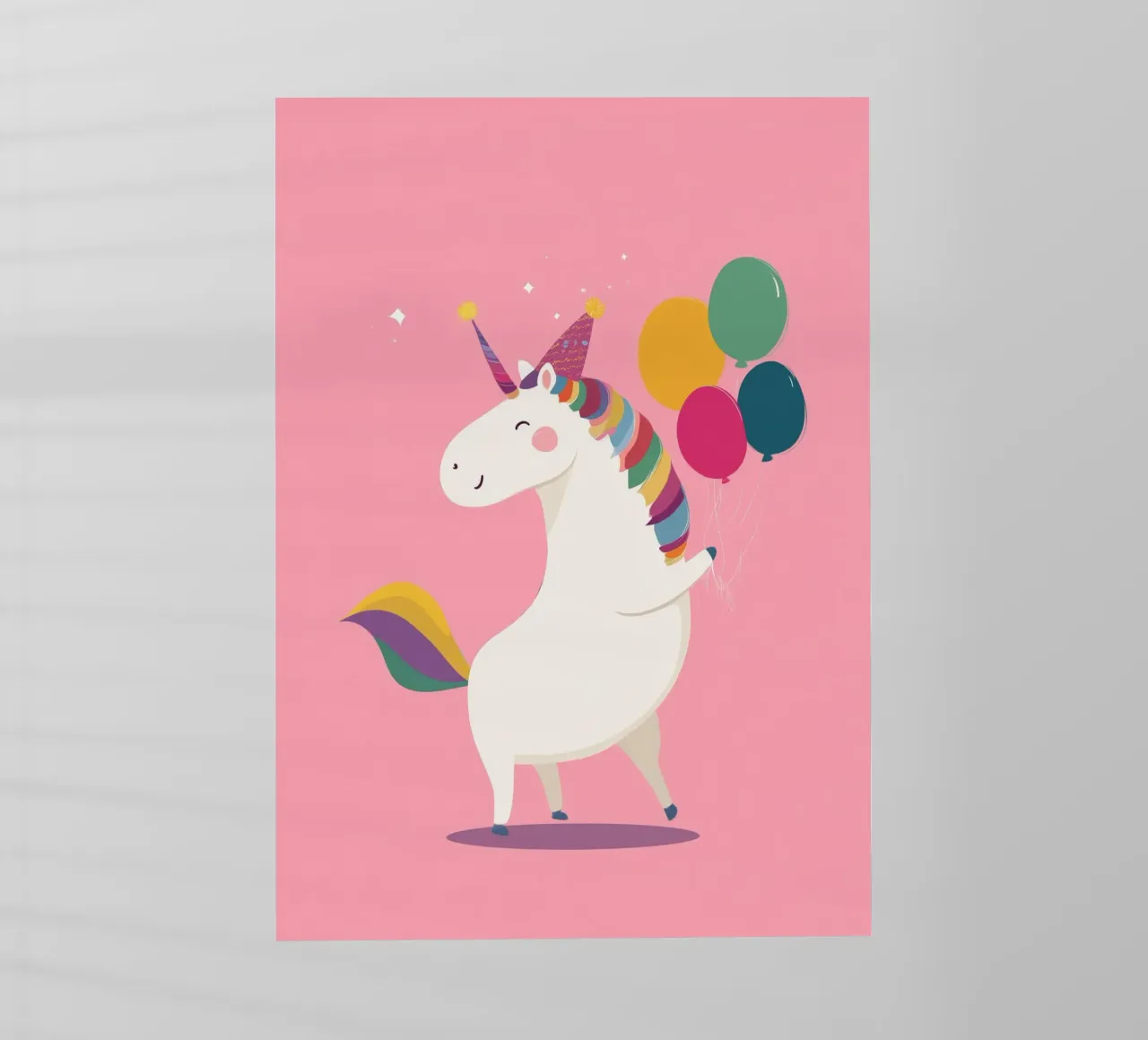 Happy Unicorn Day pellicola backlit da Kiara