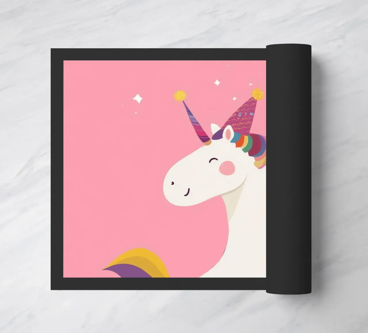 Happy Unicorn Day paillasson de Kiara