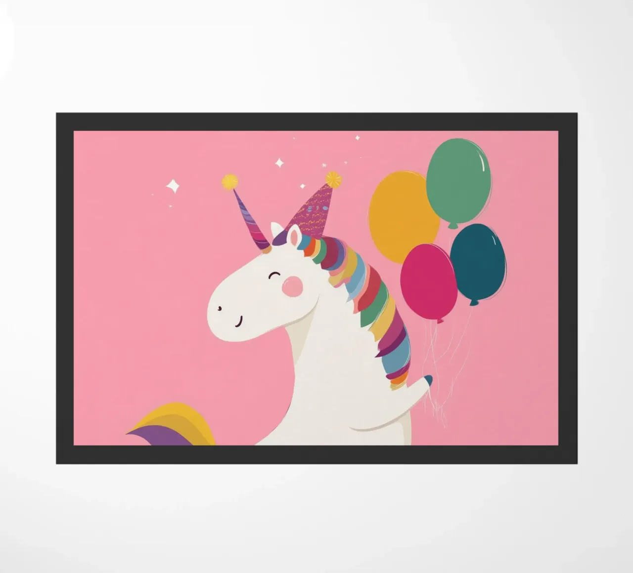 Happy Unicorn Day paillasson de Kiara