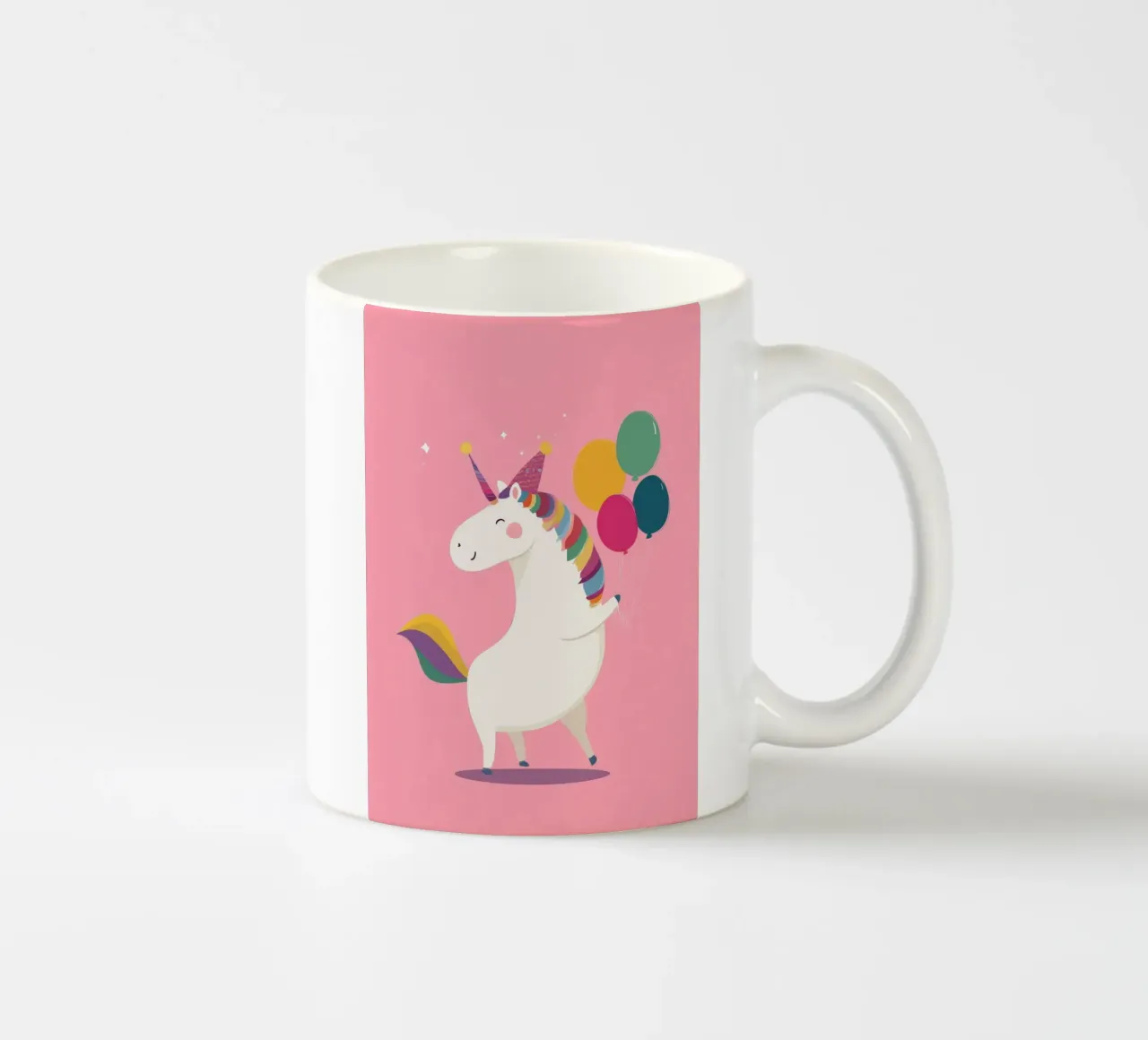 Happy Unicorn Day tazza in ceramica da Kiara