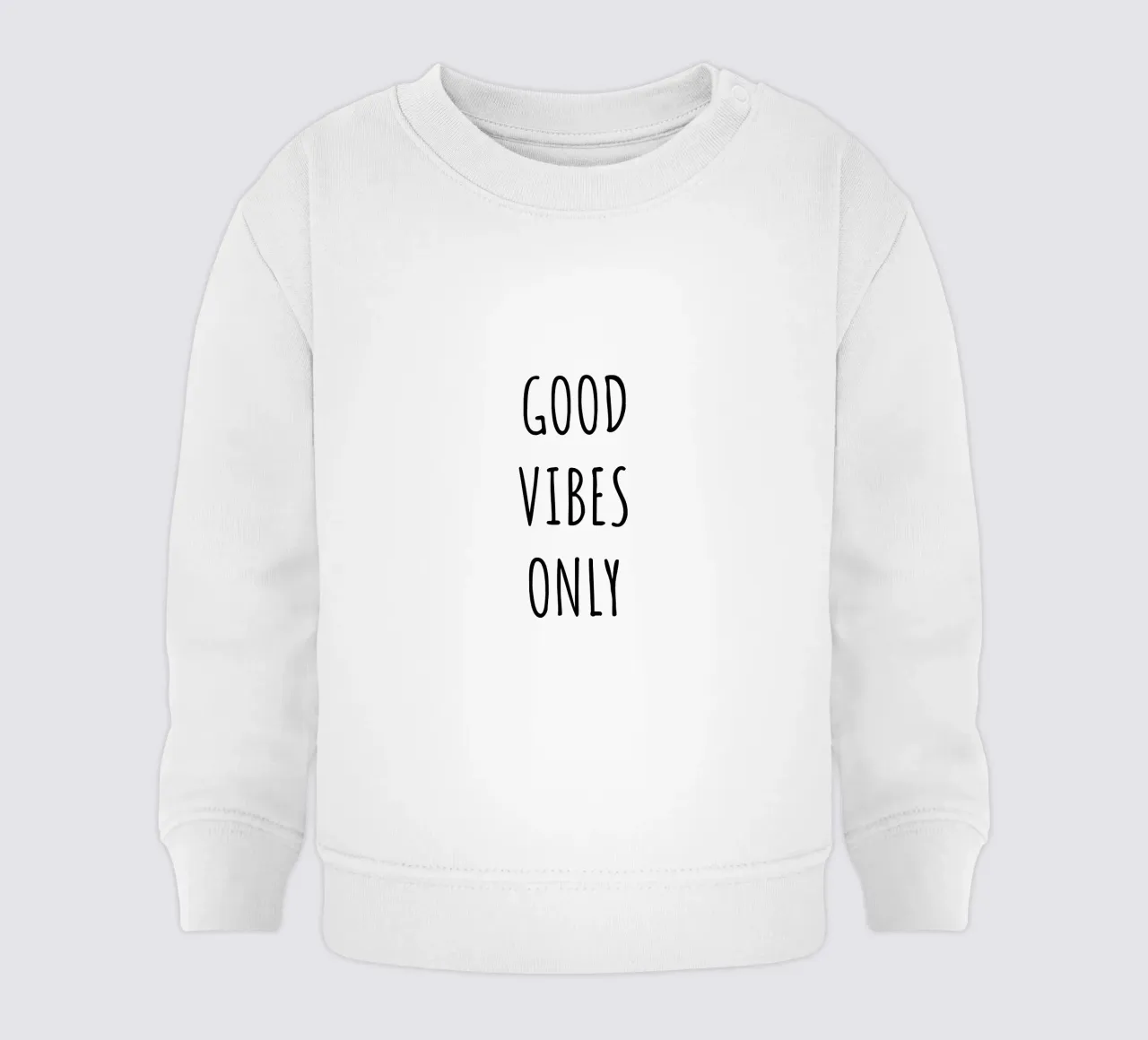 Good vibes only felpa neonato da RB-Quotes