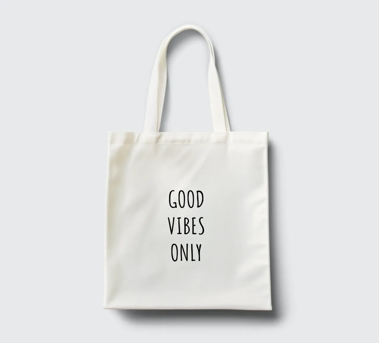 Good vibes only borsa in juta da RB-Quotes