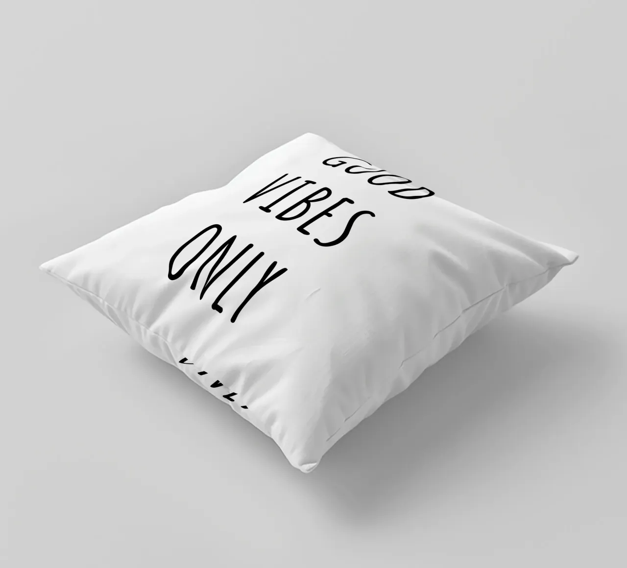 Good vibes only cuscino da RB-Quotes