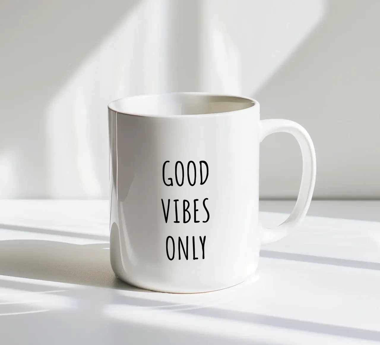 Good vibes only tazza in ceramica da RB-Quotes