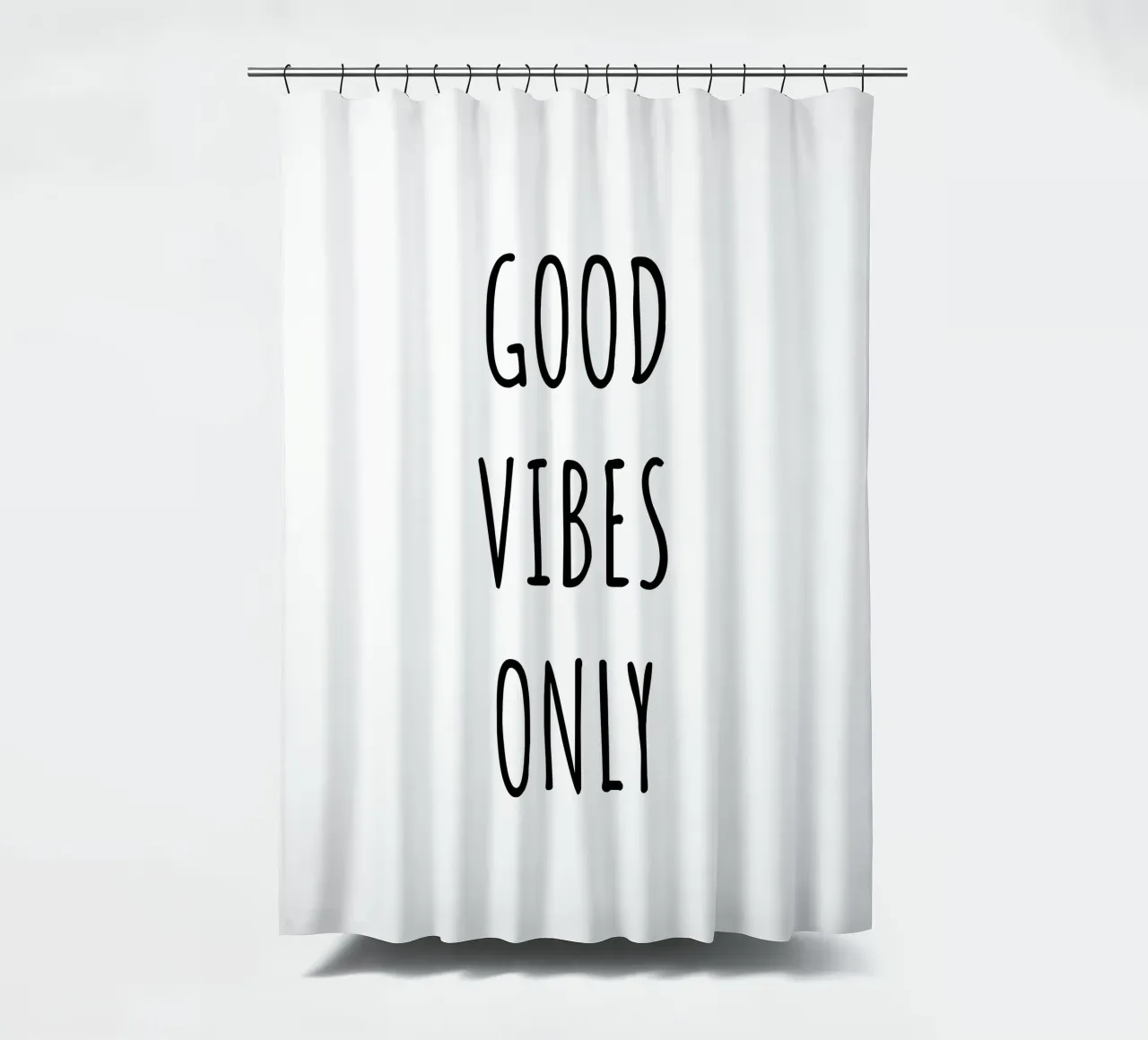 Good vibes only tenda da doccia da RB-Quotes