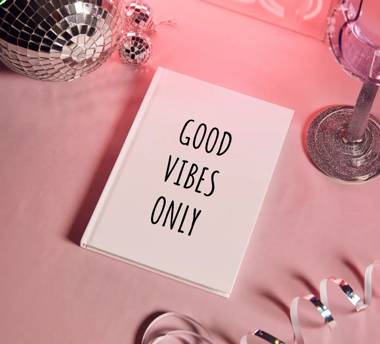 Good vibes only notebook by RB-Quotes