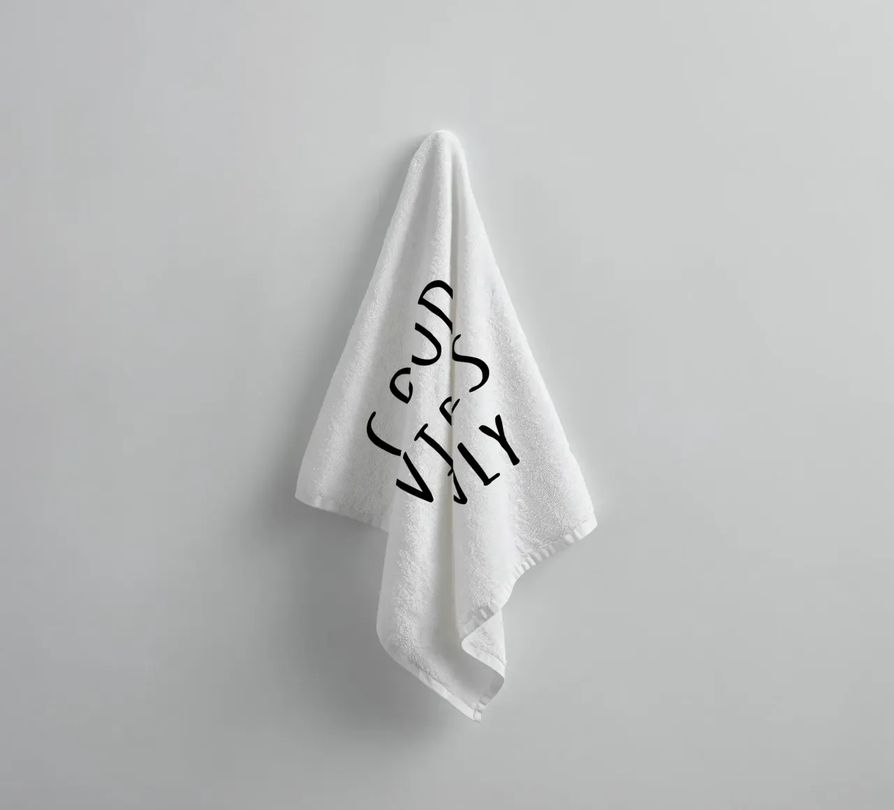 Good vibes only asciugamano da bagno da RB-Quotes