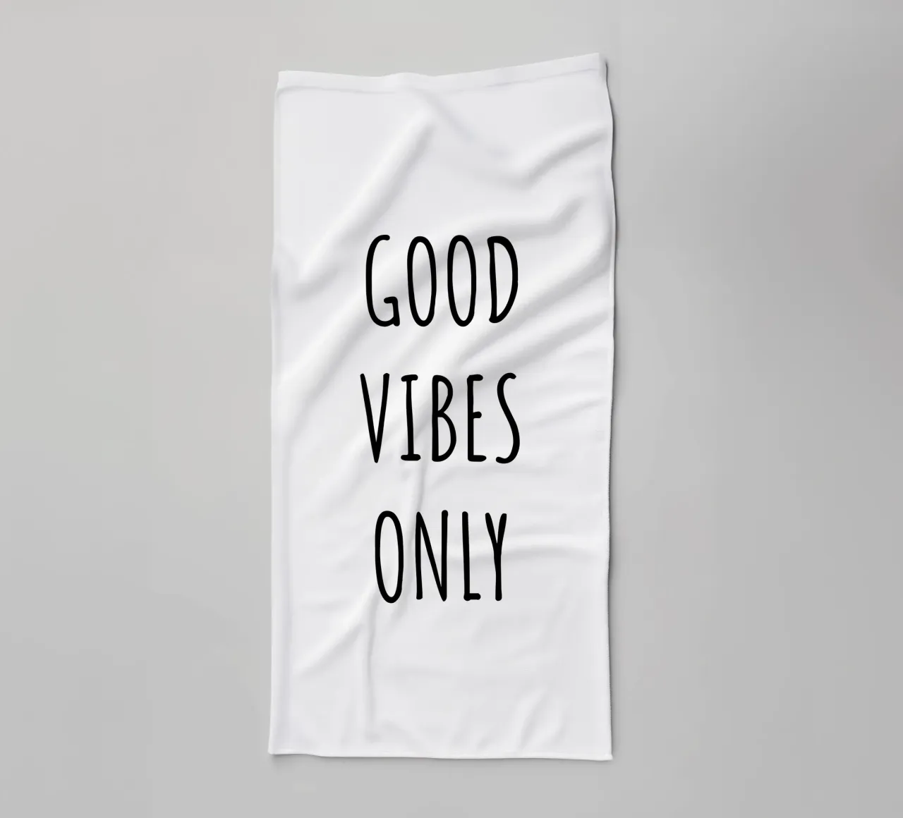 Good vibes only asciugamano da bagno da RB-Quotes
