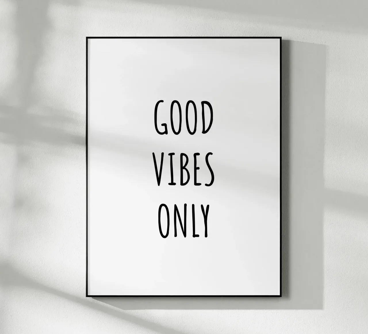 Good vibes only plexiglass da RB-Quotes