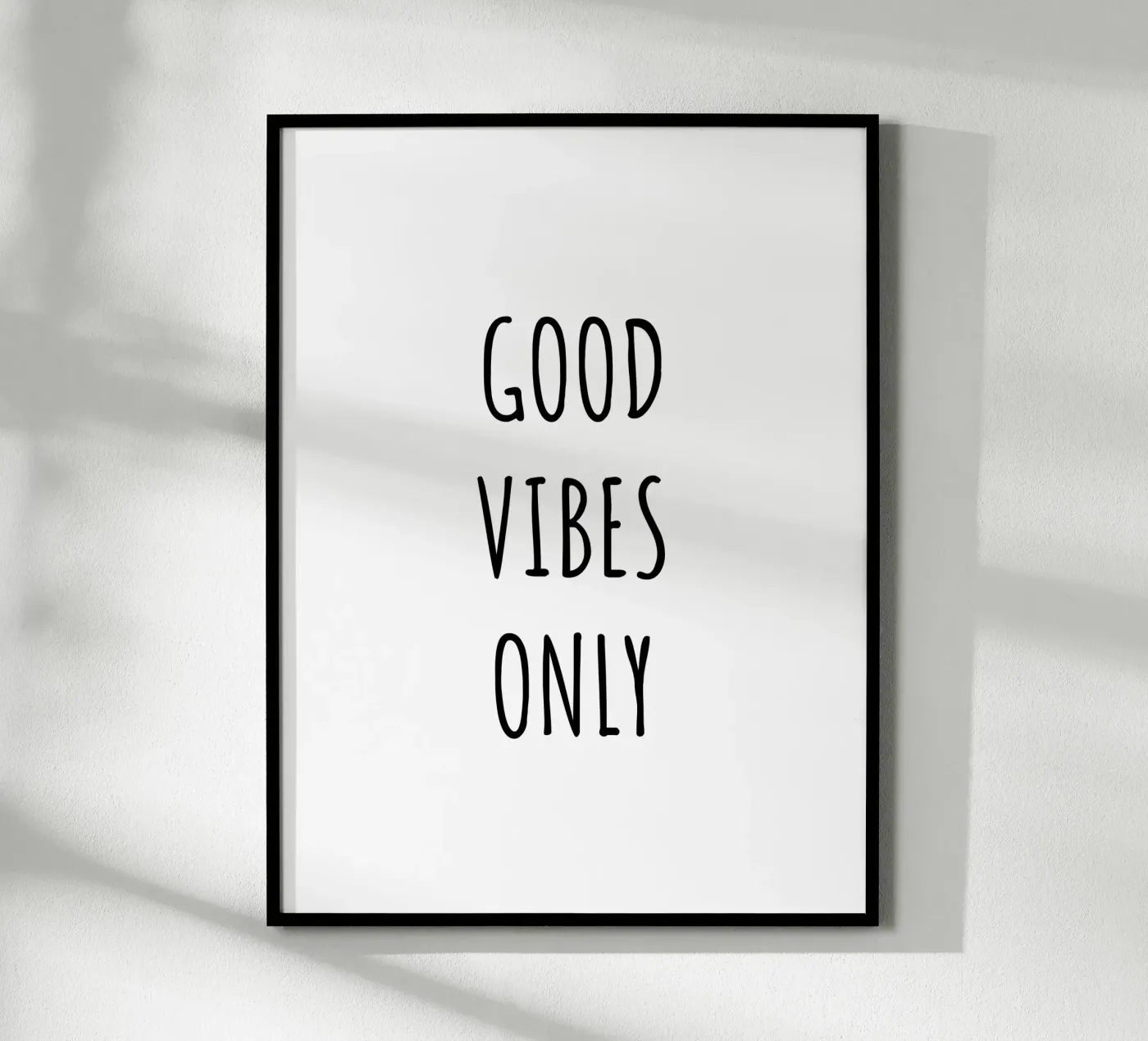 Good vibes only poster da RB-Quotes