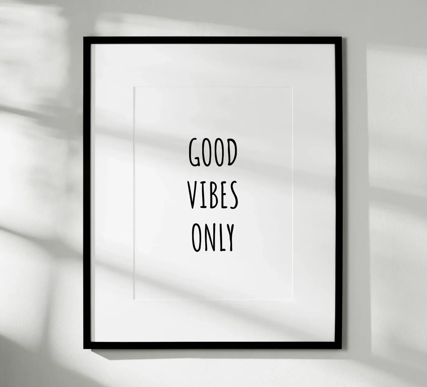 Good vibes only poster da RB-Quotes