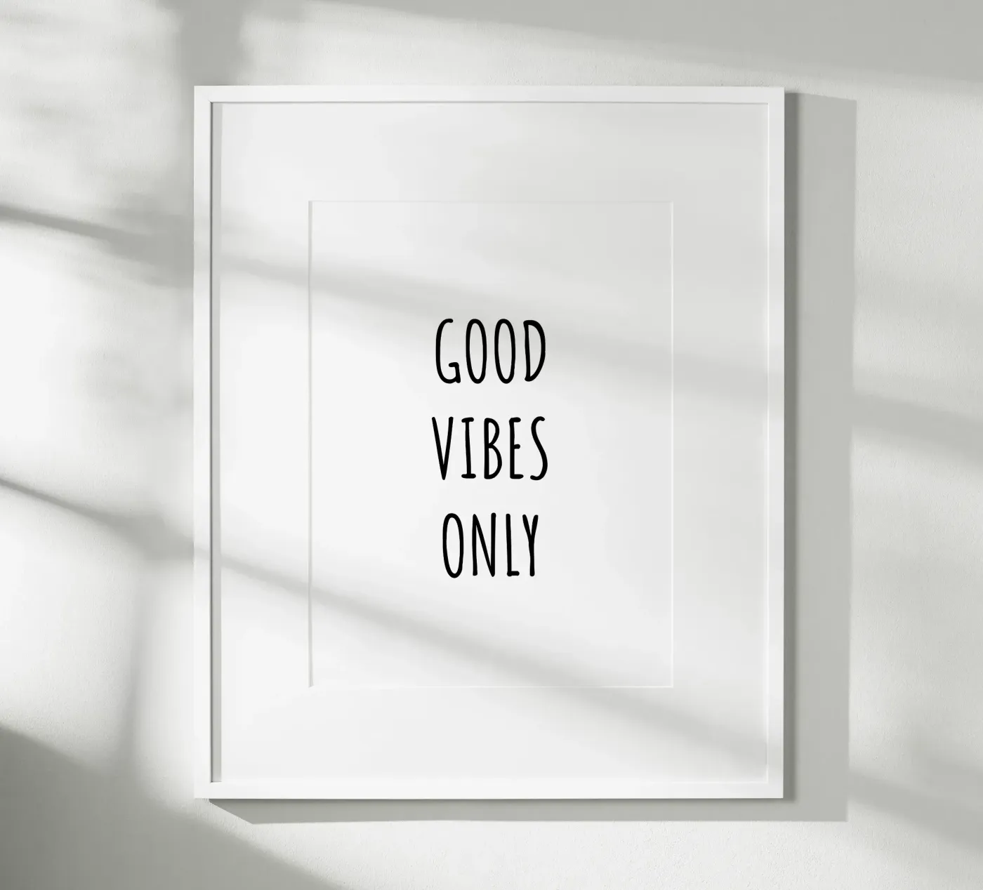 Good vibes only poster da RB-Quotes