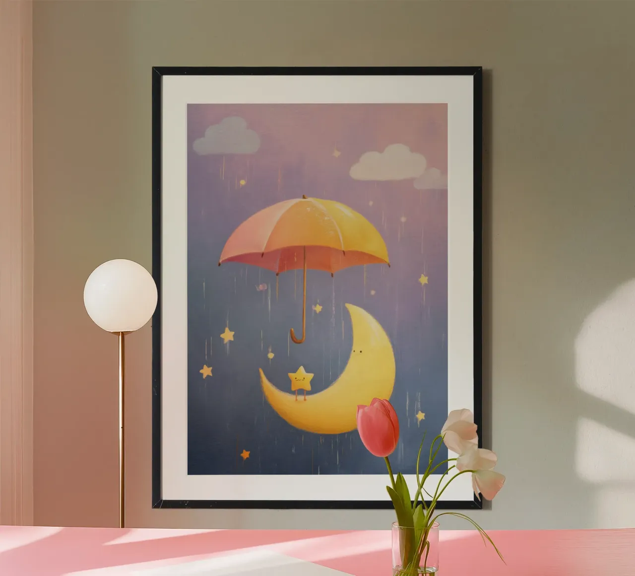 Moon’s Little Friend poster da Kiara