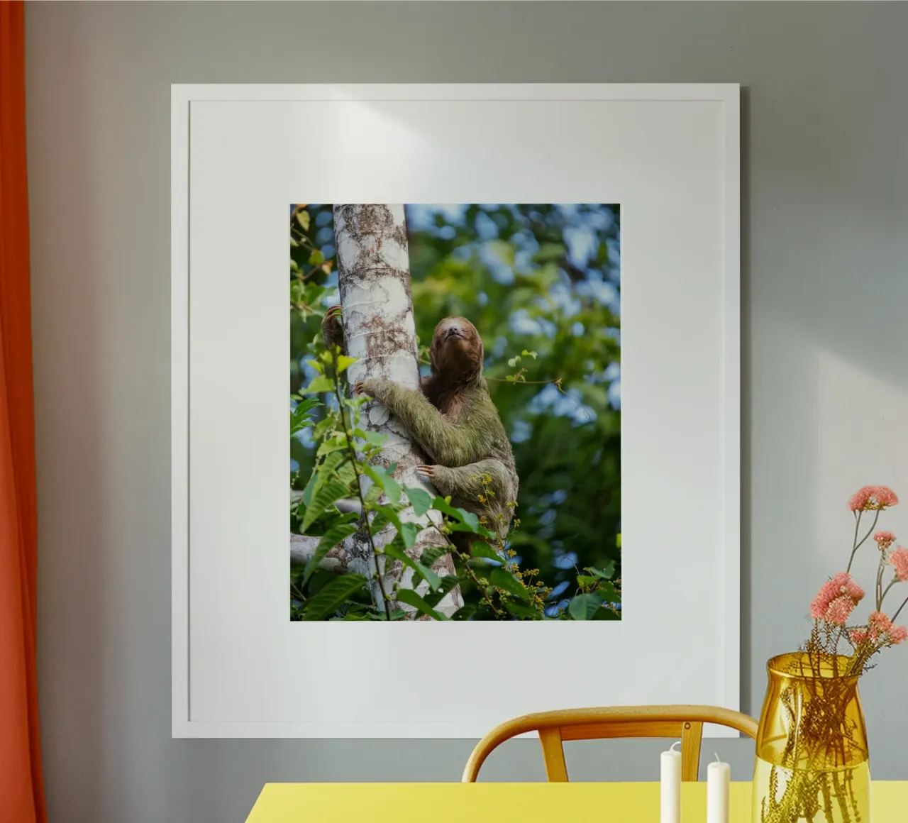 Abbraccio pigro poster da Nature's Palette