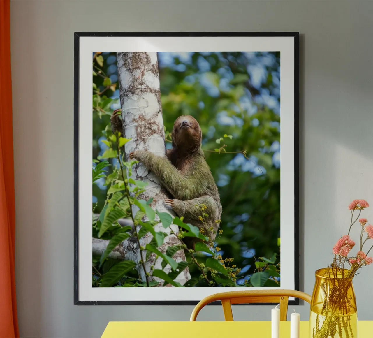 Abbraccio pigro poster da Nature's Palette