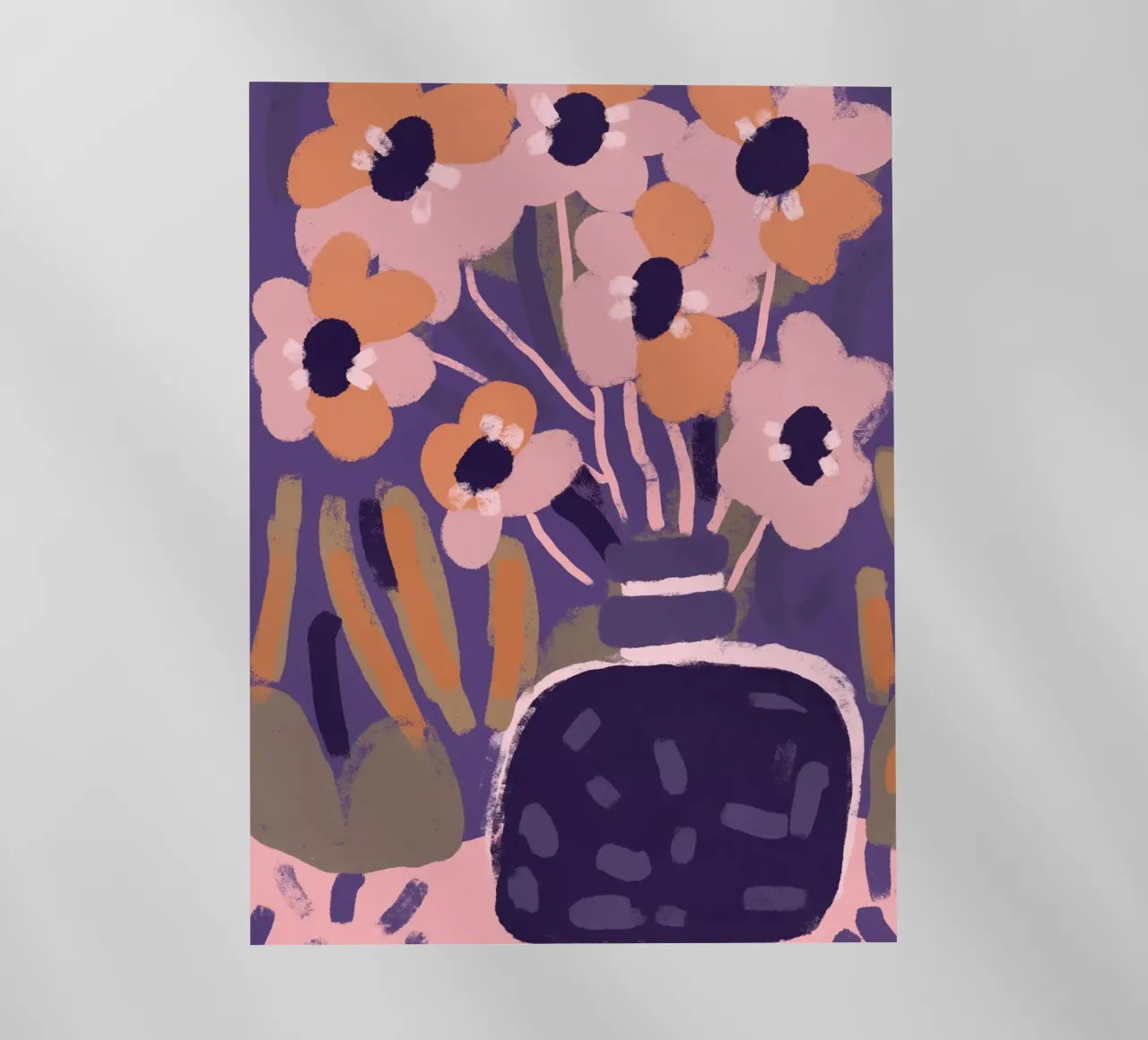 Pastel Flower Impression No 5 pellicola backlit da treechild