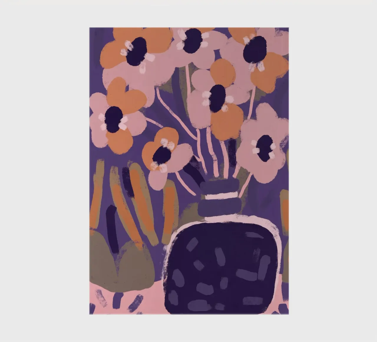 Pastel Flower Impression No 5 notebook by treechild