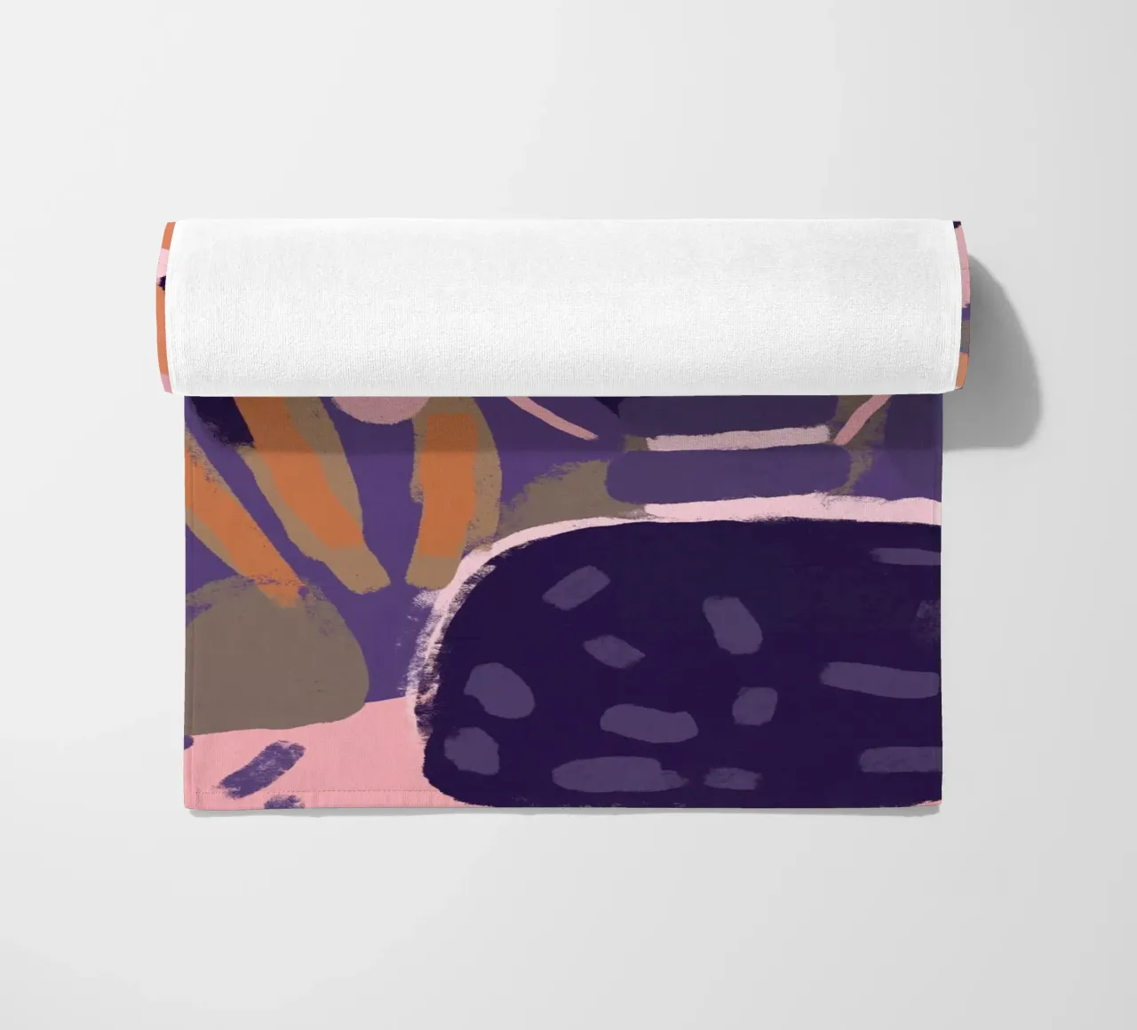 Pastel Flower Impression No 5 telo mare da treechild