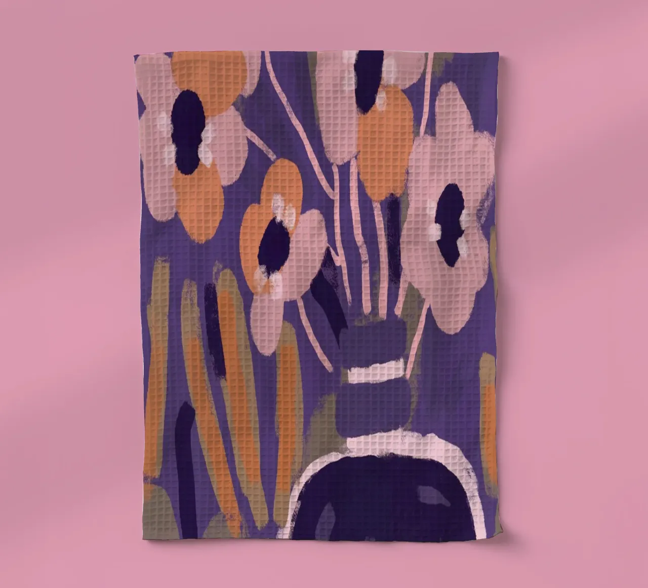 Pastel Flower Impression No 5 canovaccio da cucina da treechild