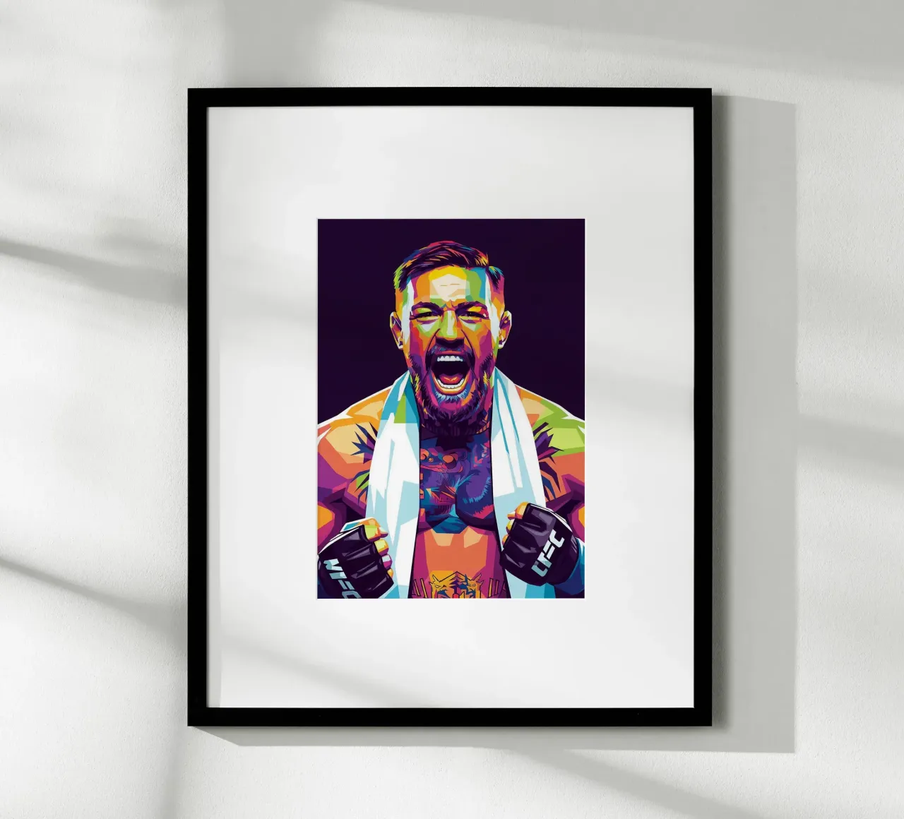 Conor McGregor UFC-Kämpfer Poster von Hantamrata